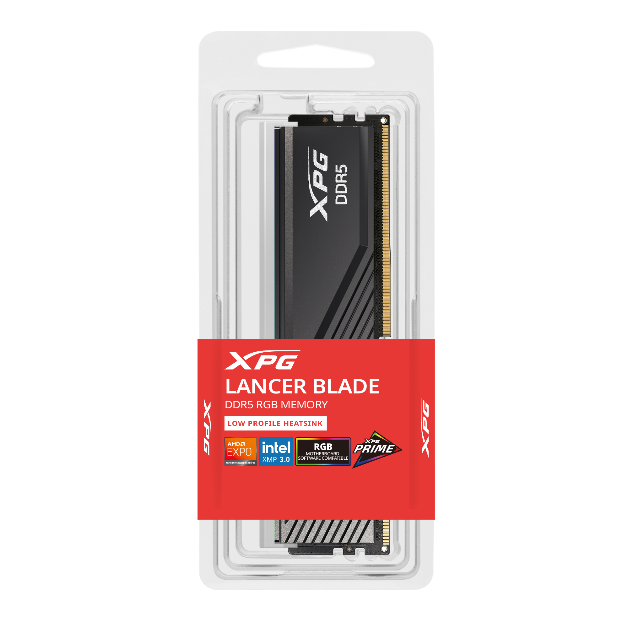 Ram Adata Lancer Blade RGB Black RGB 16GB | DDR5, 6000MHz