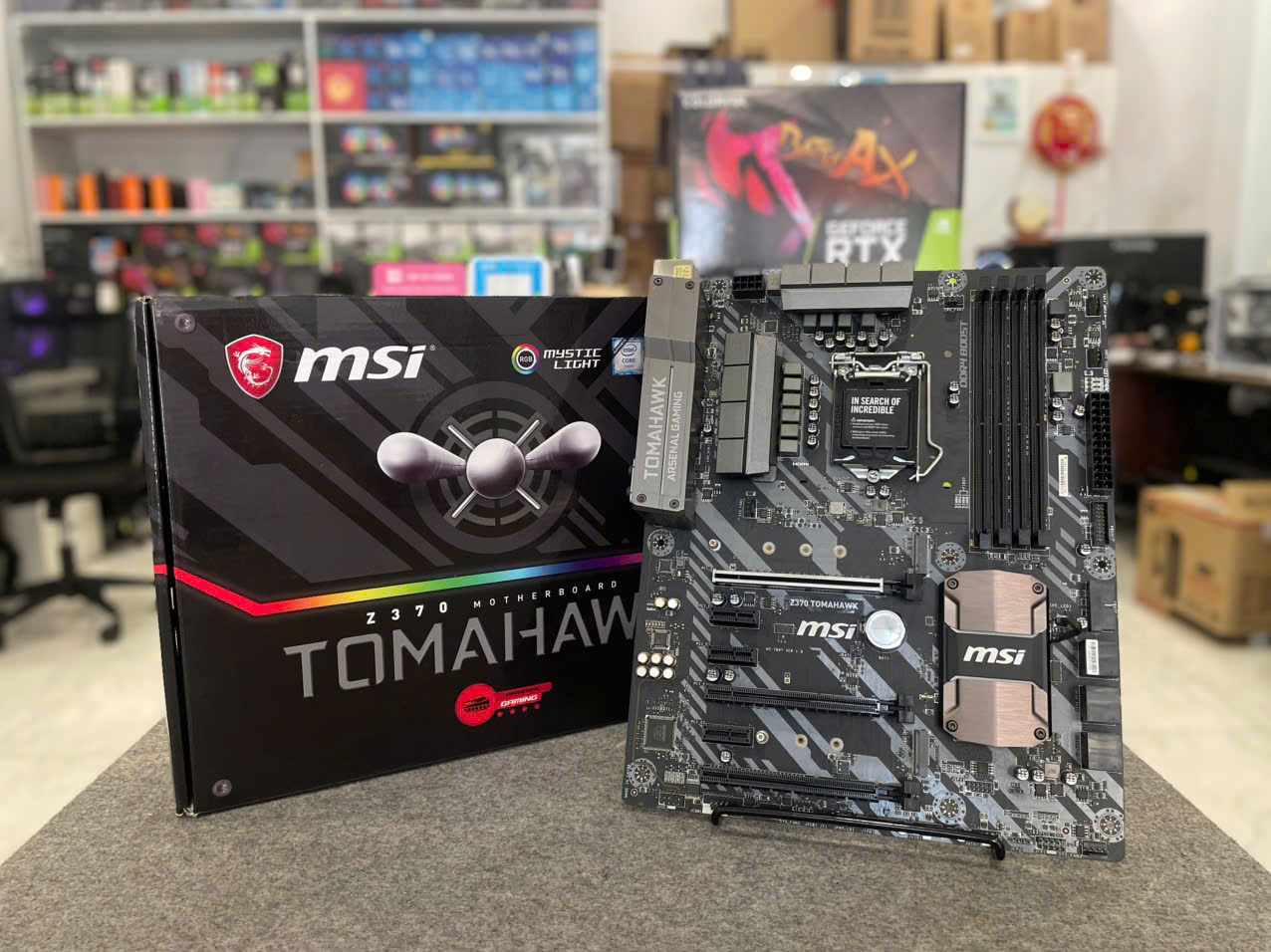 Z370 TOMAHAWK MSI (ATX / 1151) FULL BOX