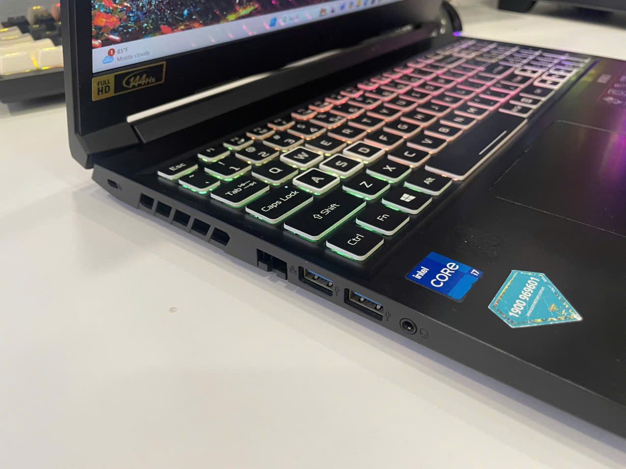 Laptop Acer Nitro 5 Gaming - 15.6" FHD 144Hz / RTX 3050Ti / i7-11800H / 16GB / 512GB m2 (2nd)