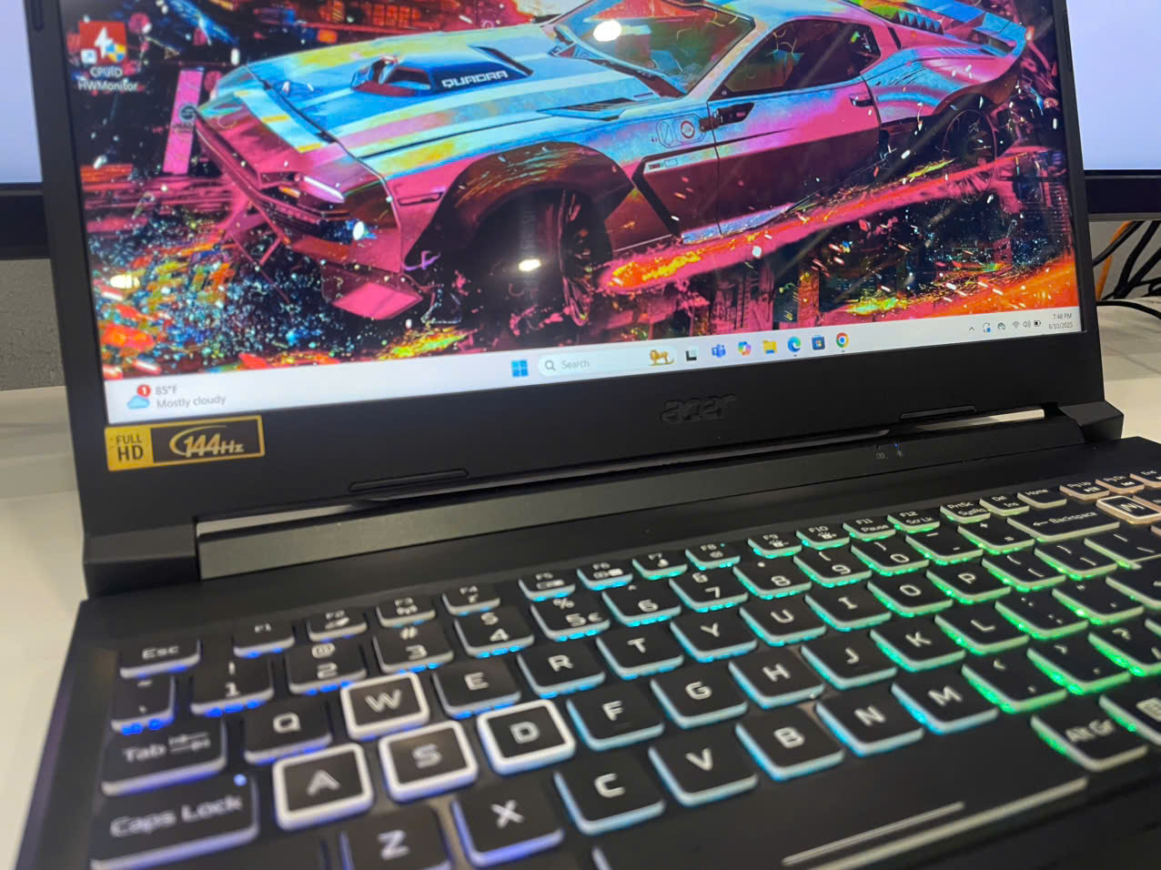 Laptop Acer Nitro 5 Gaming - 15.6" FHD 144Hz / RTX 3050Ti / i7-11800H / 16GB / 512GB m2 (2nd)