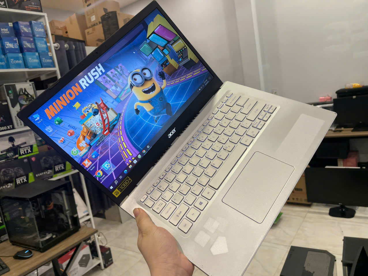 Laptop Acer Aspire 5 - 14" FHD / I5-1135G7 / 8G / 512G - White