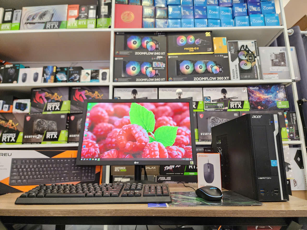 Bộ PC Văn phòng i5-4570 / 256GB / 8GB / Màn 22" IPS + Wifi