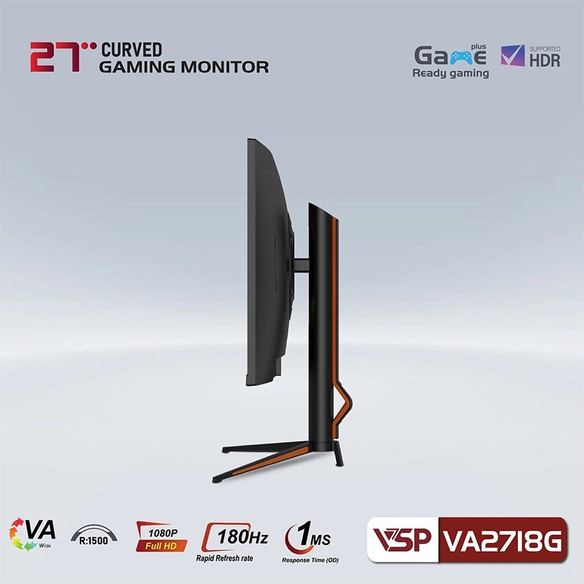 Màn hình Cong VSP VA2718G - 27 inch - FHD / 180Hz / 1ms