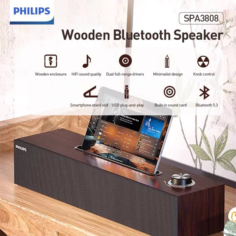 Loa Philips SPA3808 Multimedia Speaker
