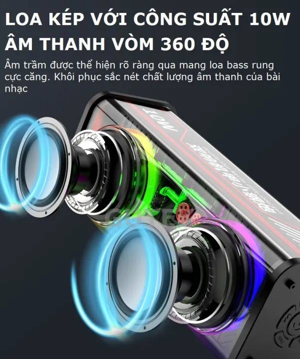 Loa V8 Armour Dual Bluetooth Speaker