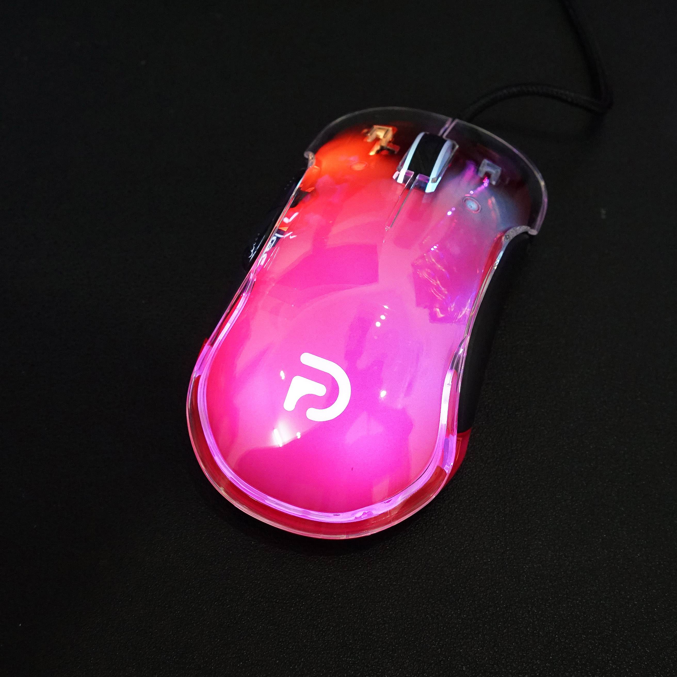 🧧SALETET - Chuột Gaming Có Dây G702 CRYSTAL Led RGB - RED