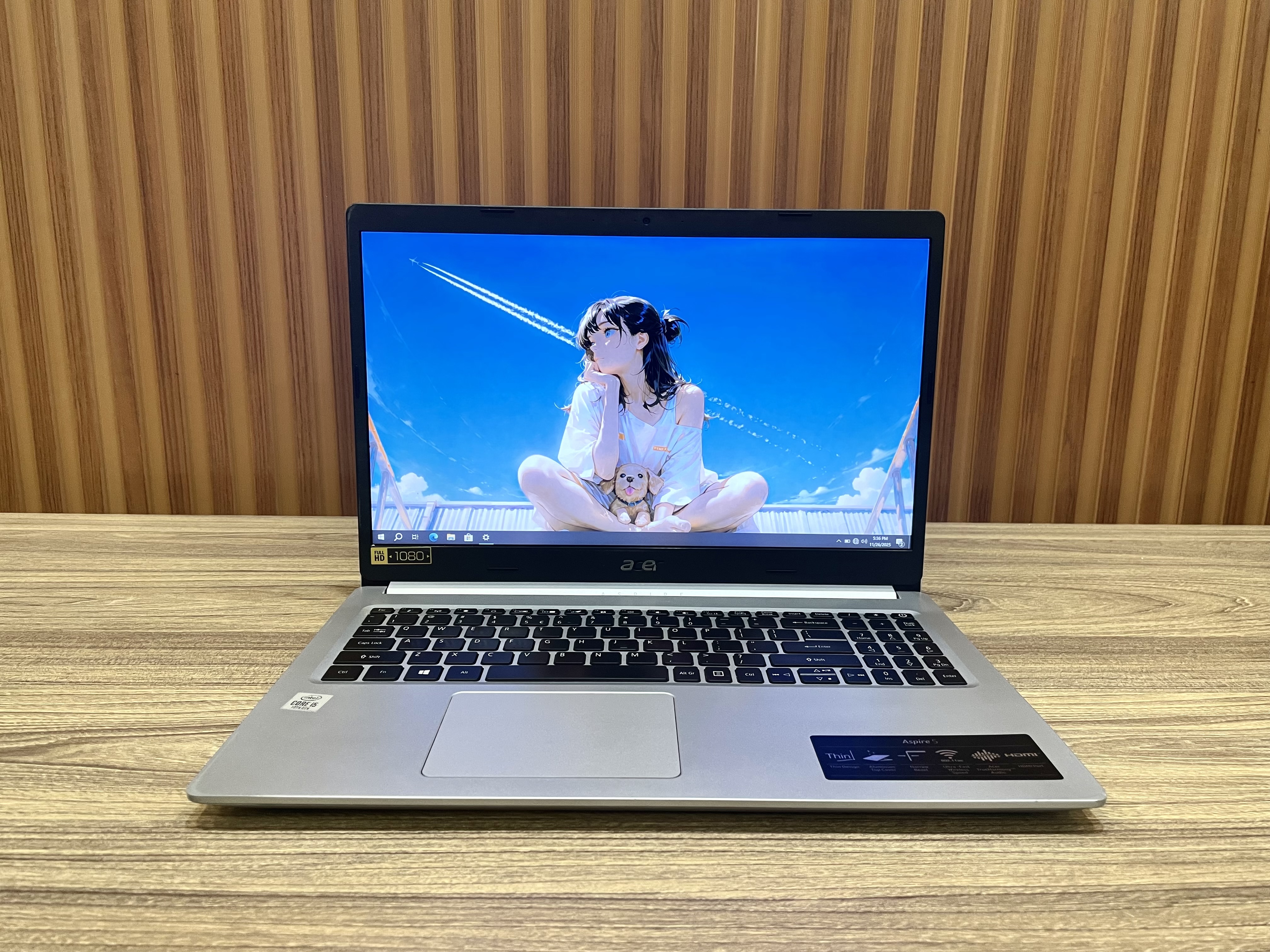 Laptop Acer Aspire 5 - 15.6" FHD / i5-10210U / 8G / 120G (Tạm hết hàng)