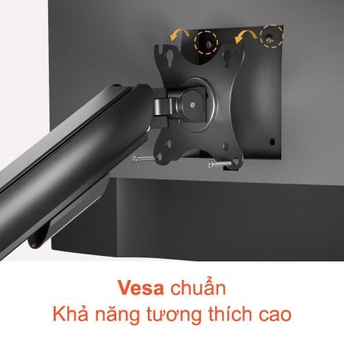 Giá treo màn hình Brateck LDT97 C012E - Đen | 17 - 32 inch