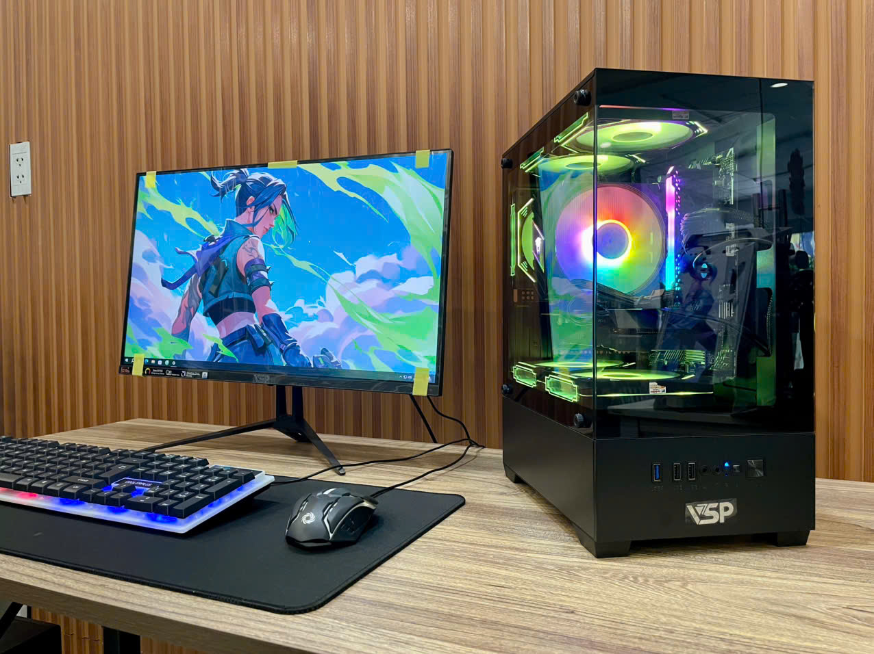 PC Gaming Đồ Họa _ I5-9400F / H310 / GTX 1060 / 8G / 256G