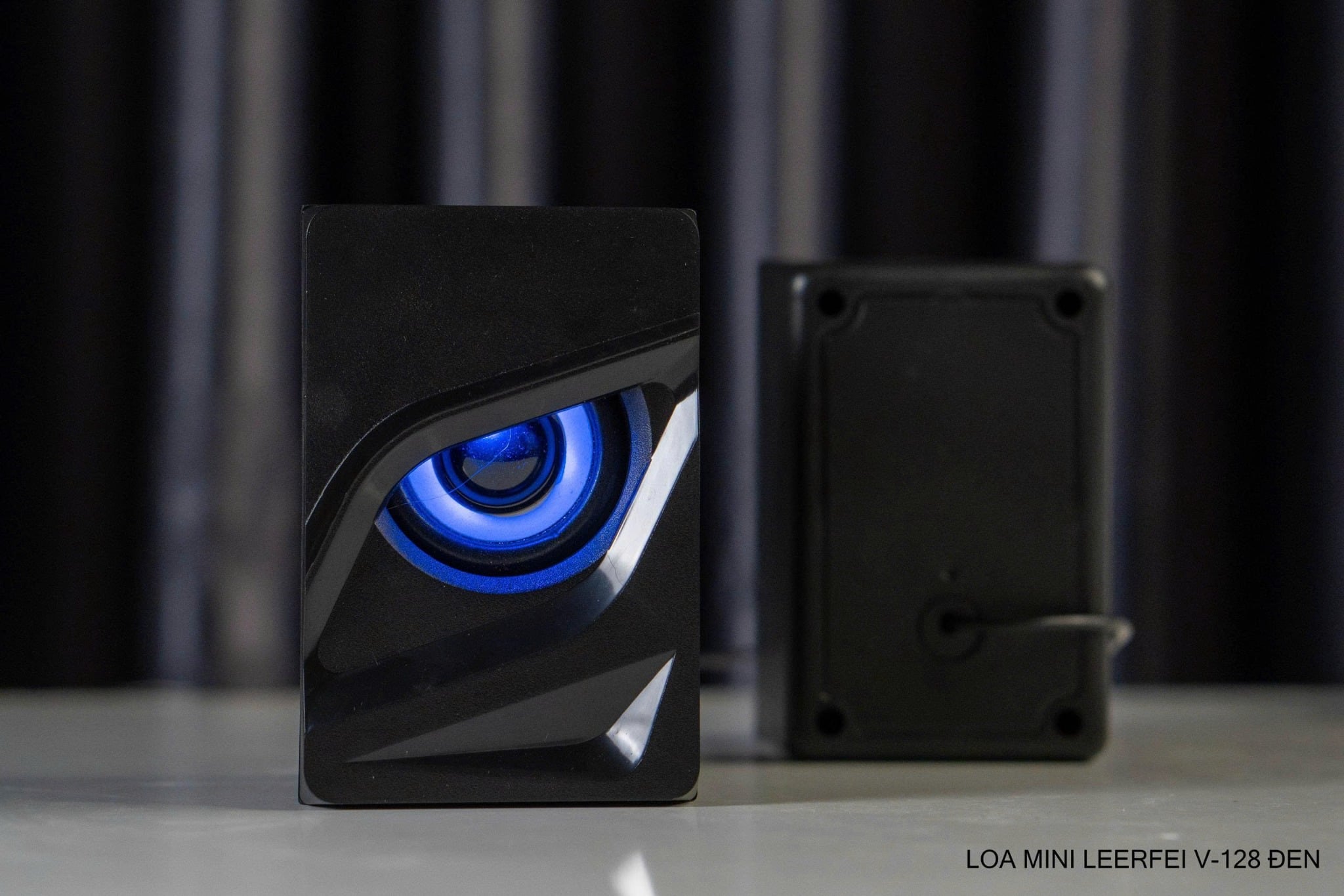 🧧SALETET - Loa Leerfei V-128 có dây - Đen