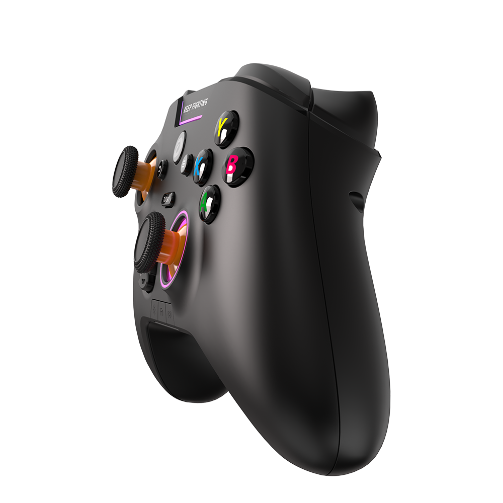 Tay cầm Game Dare-U H105 - Đen | Triple mode: USB cable + 2.4G + Bluetooth