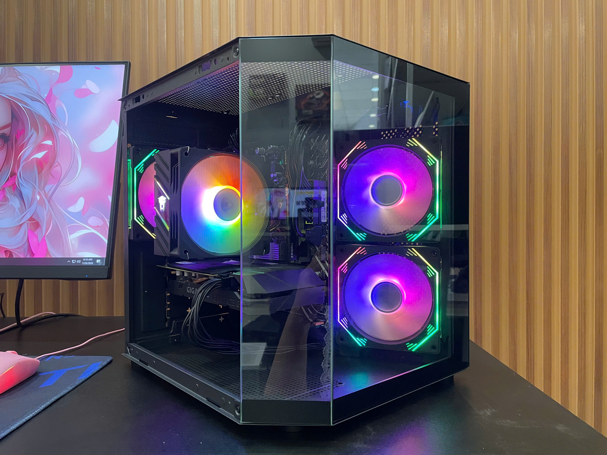 Bộ PC Gaming Đồ họa _ I5-10400F / GTX 1660 6G / 256Gb / 16Gb _ Màn 27" IPS 120Hz