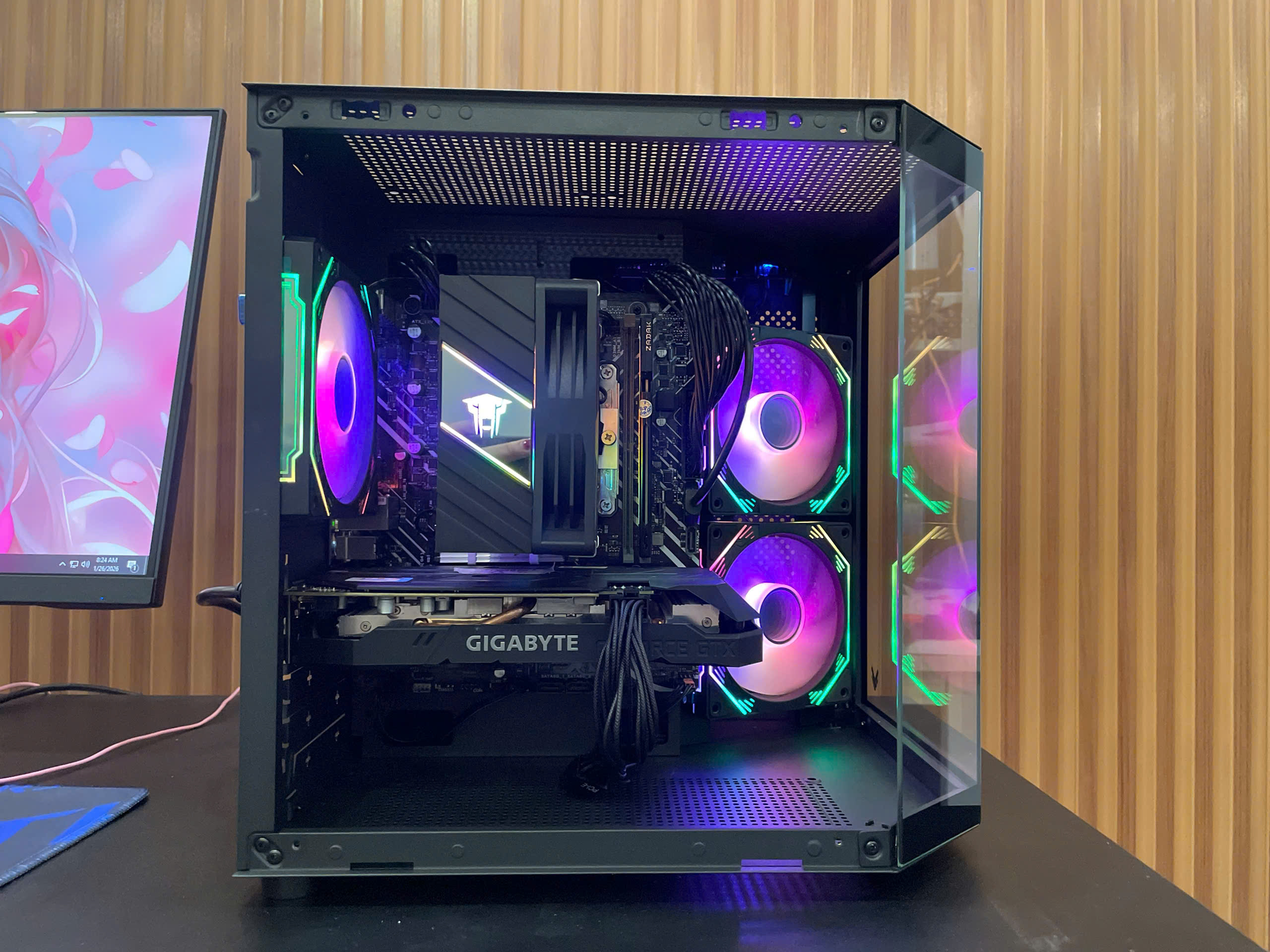 Bộ PC Gaming Đồ họa _ I5-10400F / GTX 1660 6G / 256Gb / 16Gb _ Màn 27" IPS 120Hz