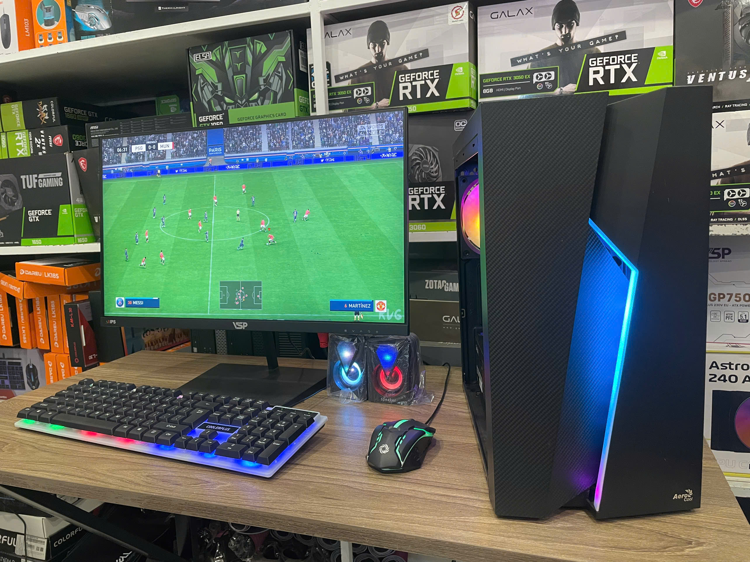 Full Bộ PC i5-4590 / 16G / SSD / VGA / Màn 24" Full viền - Thanh lý số lượng