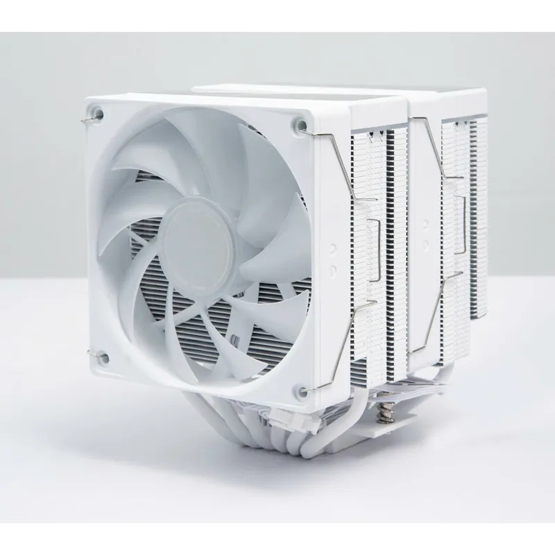 Tản nhiệt khí Leopard KF620 DGT White | ARGB Display, Trắng