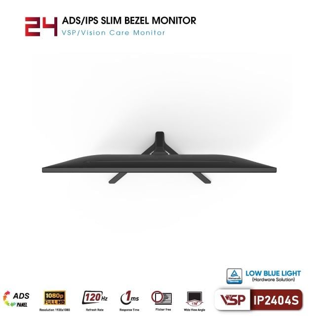 Màn hình VSP IP2404S - 24 inch - FHD / IPS / 120Hz / 1ms