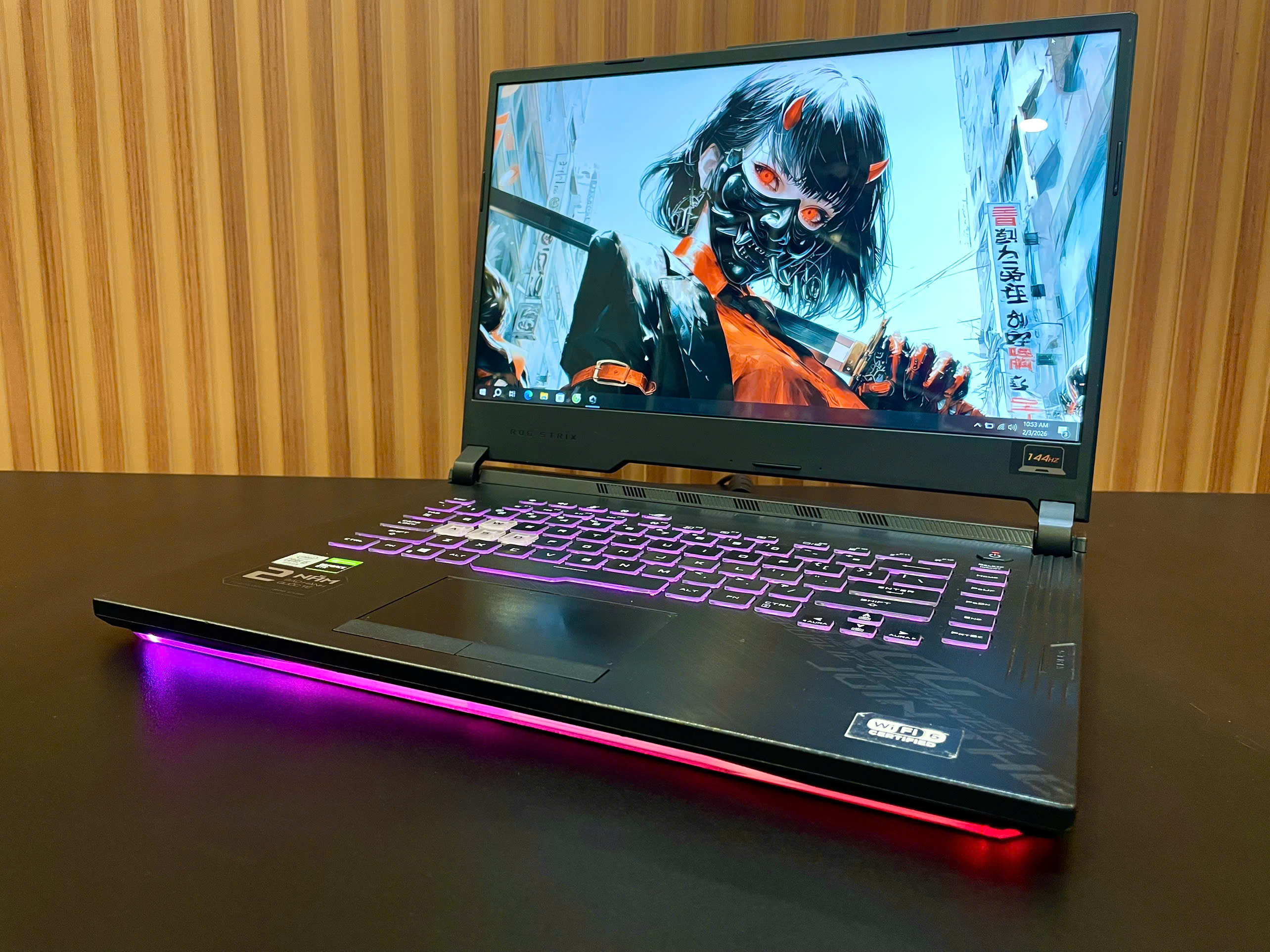 Laptop Gaming ASUS ROG Strix - 15.6" 144Hz / i5-10300H / 16G / 512G / GTX 1650 Ti (2nd)