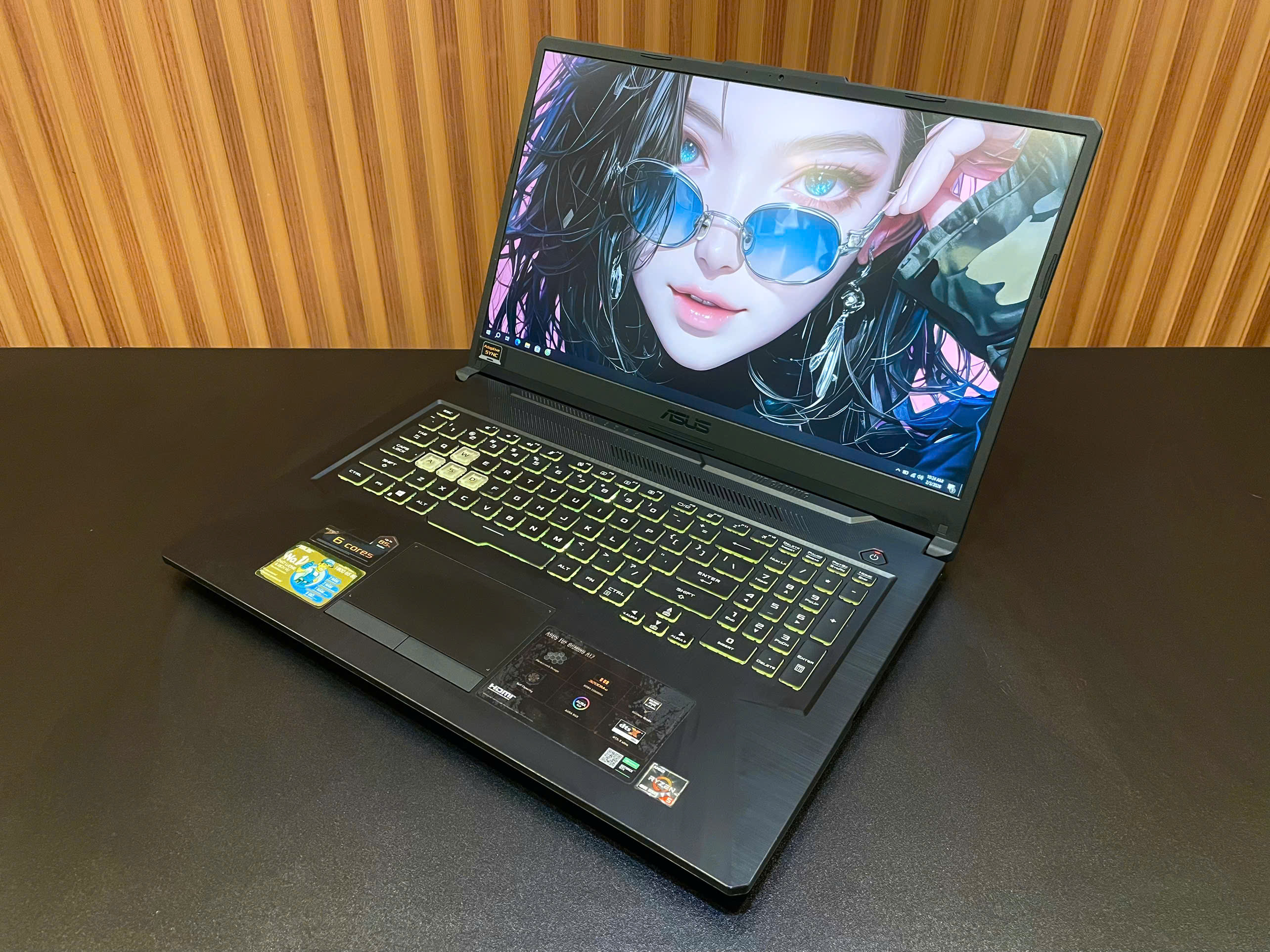 Laptop Gaming ASUS TUF - 17" 120Hz / R5 4600H / 16G / 512G / GTX 1650 Ti (2nd)