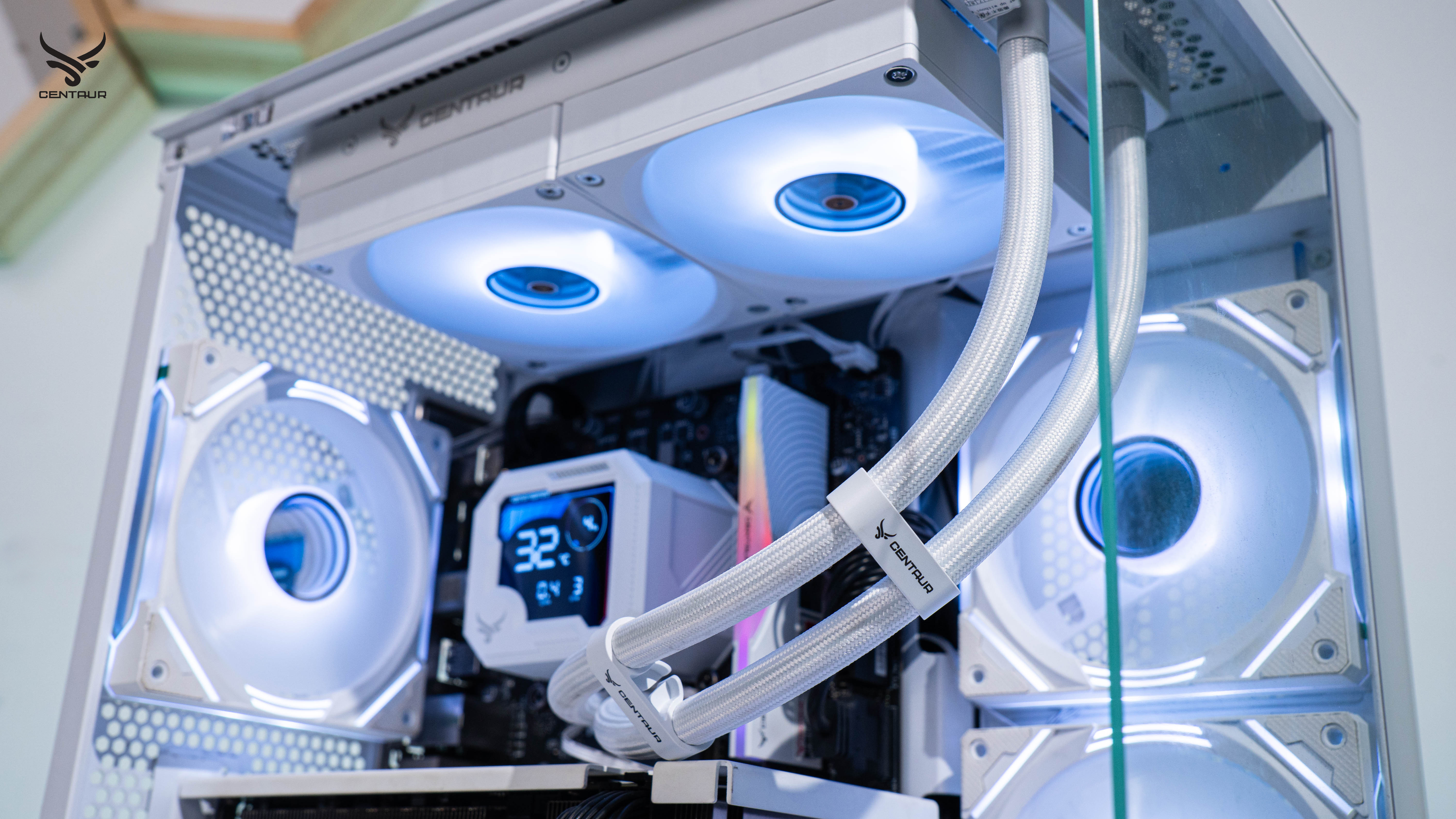 Tản nhiệt nước Centaur CT H400 240 - WHITE