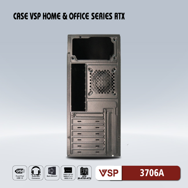Vỏ nguồn máy tính VSP 3706A