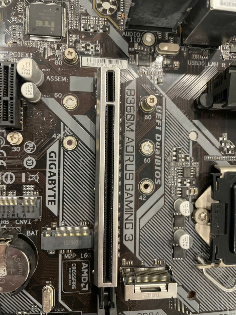 Main B360M Aorus Gaming 3
